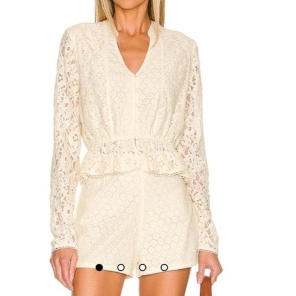 Amuse Society Cameo Top in White Cap